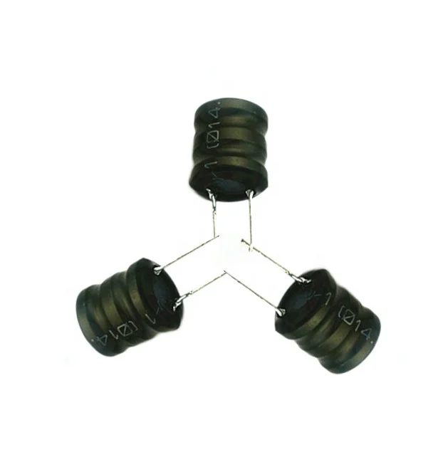 Dr 8*10 1mh Radial Inductor Series Radial Leaded Chokes Wire wound Ferrite Core Power ferrite drum core power inductor ROHS
