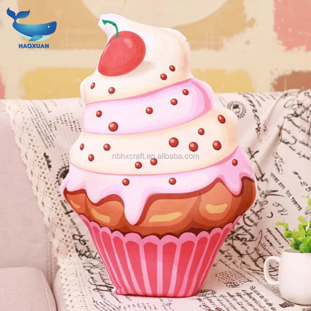 
YZTL0105 HAOXUAN Cotton Ice Cream Style Stuffed Baby Pillow For Room Sofa Car Decorative 