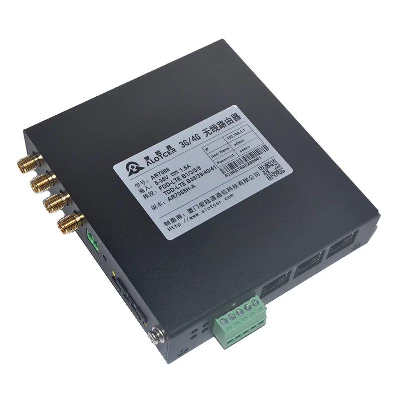 High performance industrial modbus gsm wifi router 4g lte