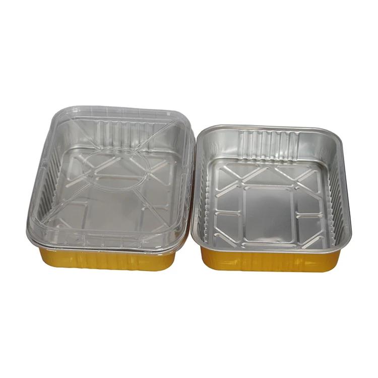China suppliers smoothwall disposable aluminum foil container