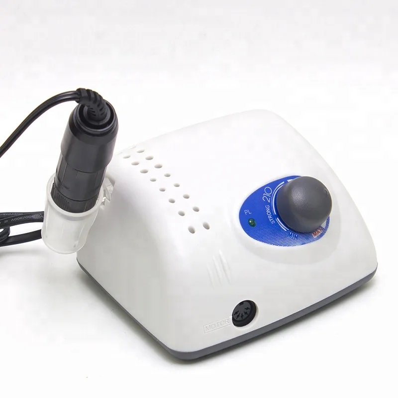 Electric Nail Drill Strong 210 Manicure Machine Pedicure Electric File Bits Nail Art Equipment