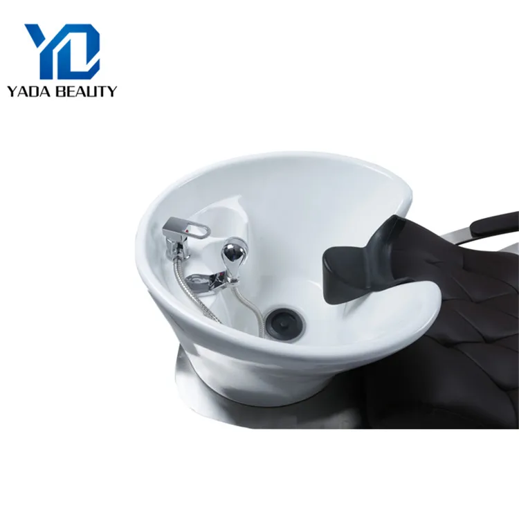 stainless steel base comfortable shampoo backwash unit