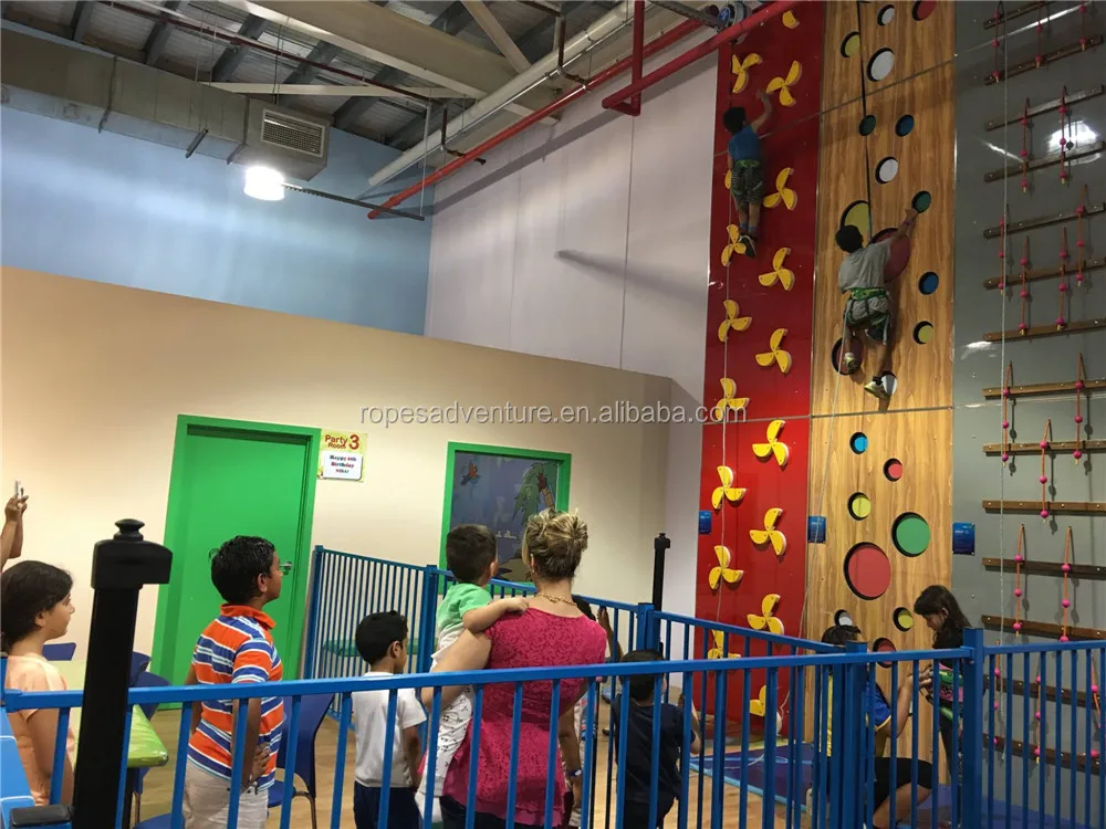 play gym equipment rock climbing wall, climbing rope wall, adventure climbing