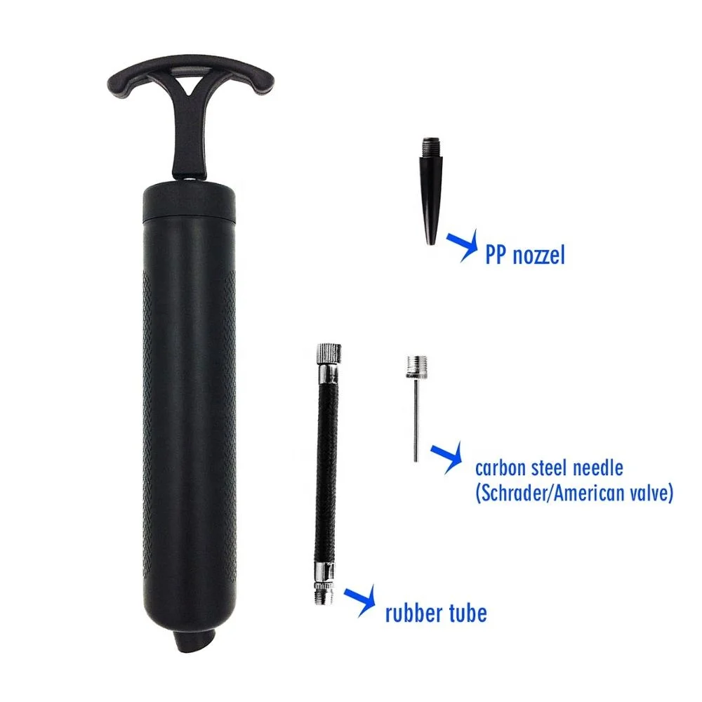XY-804B 8' 8inch  Hot sale cheap Portable plastic manual Colorful Mini ball pump hand pump air pump