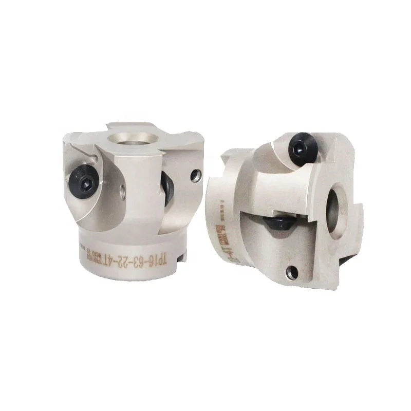 Carbide face Milling Cutter/TP inserts/Indexable face mill, Cutting dia63mm, connection dia 22mm