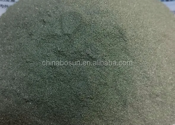 Best choice green silicon carbide micro powder for glass polishing made in China