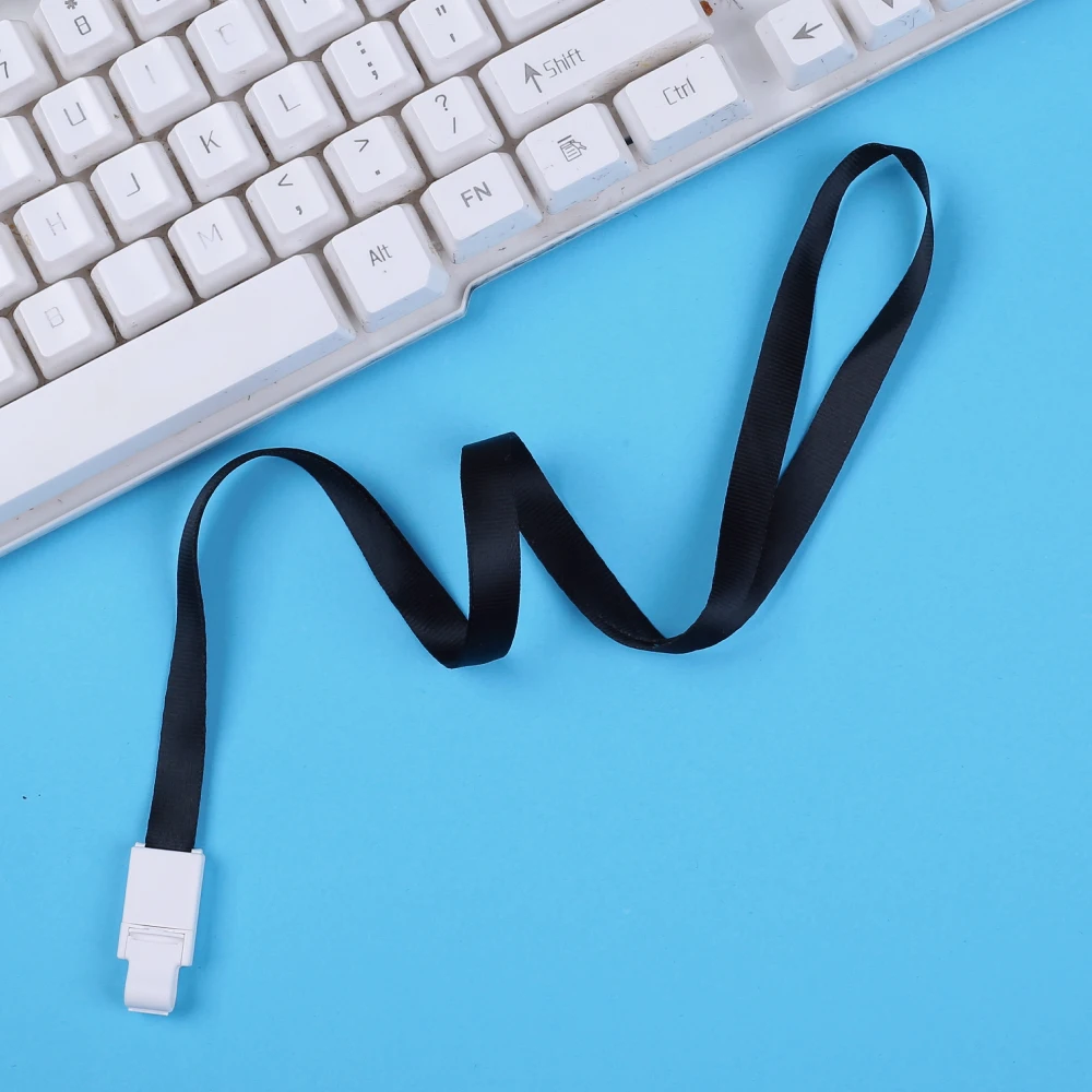 
Hot sale cheap colorful polyester ID badge neck lanyard 