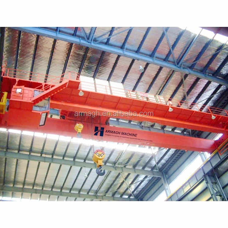 bridge crane 320/80t foundry shop top running  overhead crane