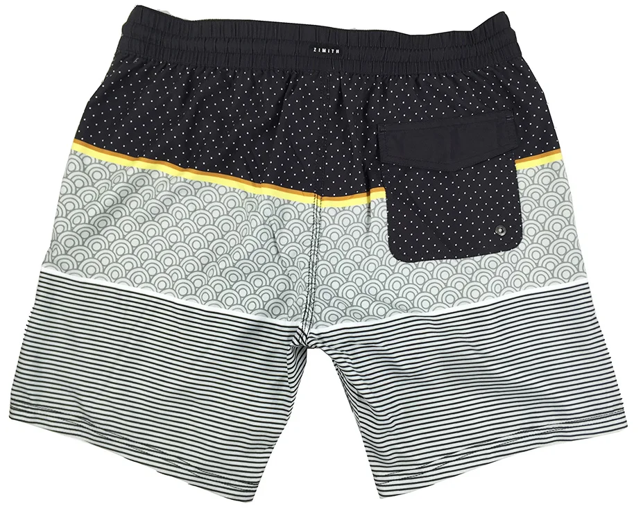 Quick dry breathable sublimation printing custom boardshorts with pocket