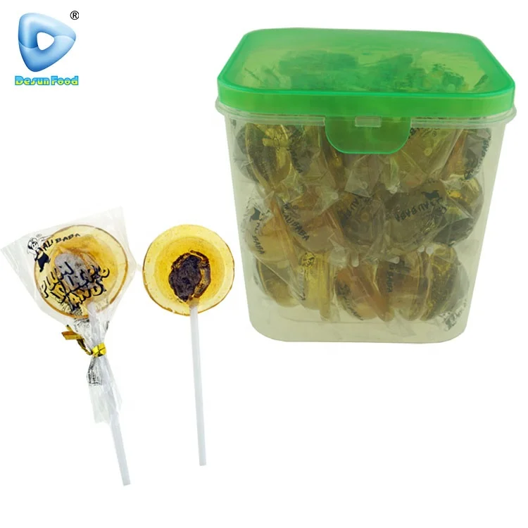 Халяль кислый сливовый леденец конфеты сладкий