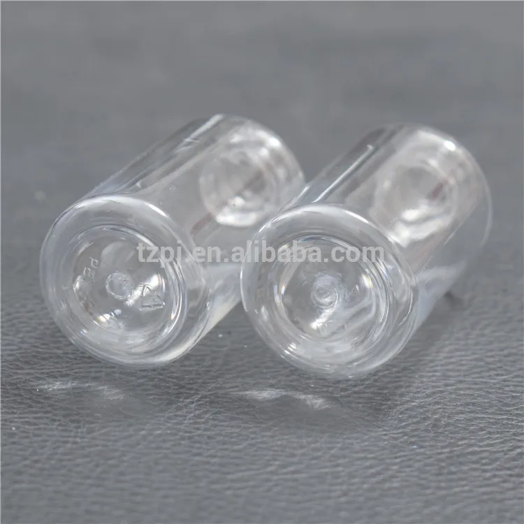 30ML Nail polish remover pump dispenser bottle mascara vial plastic glue bottle with brush