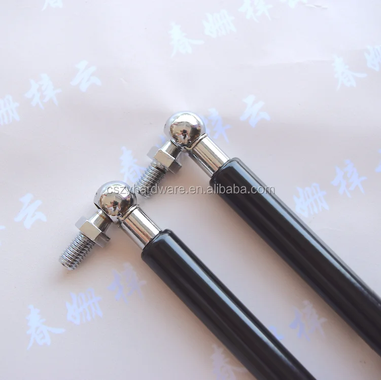 Auto Gas Spring 15Kg / 33 lb Force 210mm Long Stroke Hood Lift Support 510mm