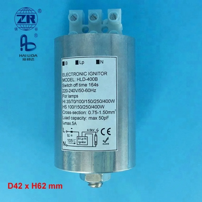 
electronic ignitor for hid lamp 