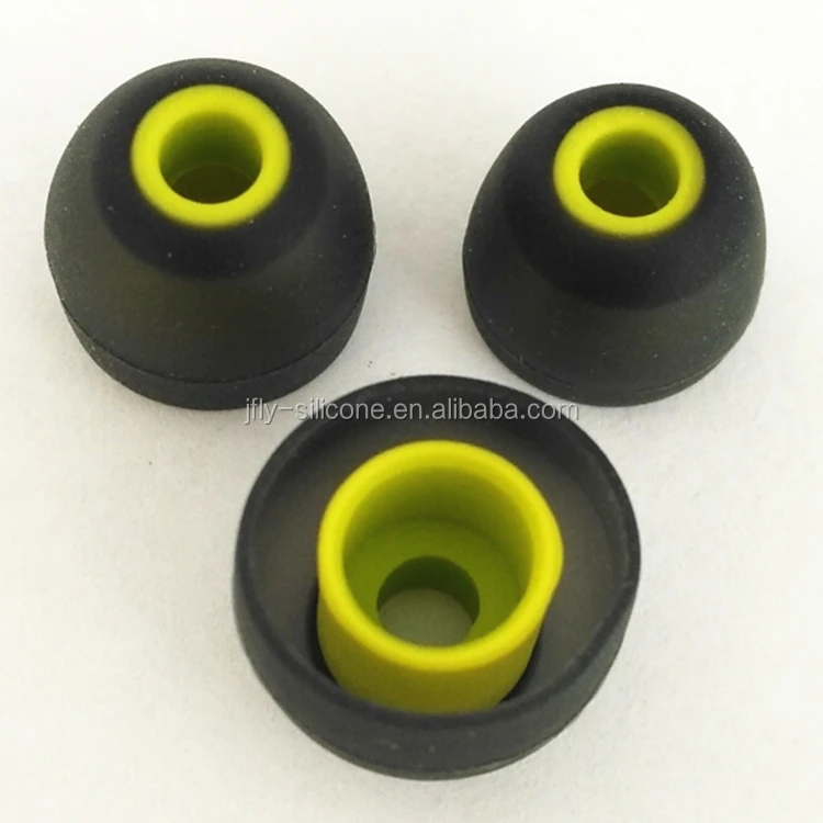 
Silicone Earplug For JayBird BlueBuds X, X2 Double Color Earpiece 6.3mm 