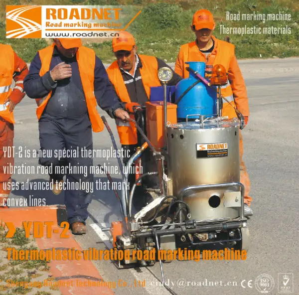 
Self-propelled thermoplastic vibration Road marking machine,decelebration convex line marking machine paint striper 