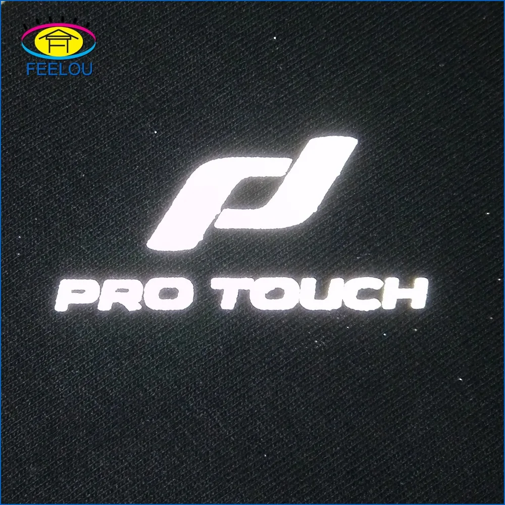 Серебристо-серый цвет Светоотражающая теплопередающая пленка наклейка для одежды