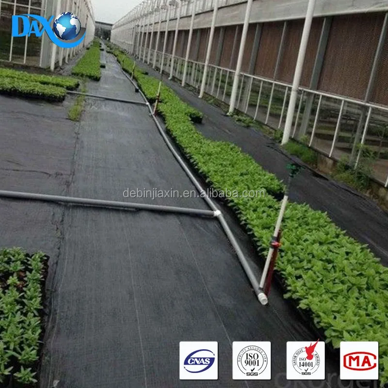 
polypropylene ( pp) slit film woven Weed Control Ground Cover Membrane Landscape Fabric 