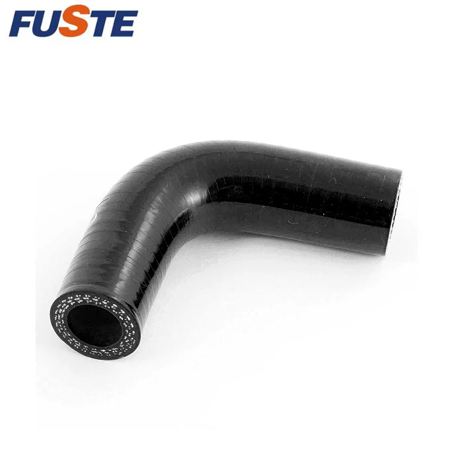 Различный размер 90 градусов резиновые пряжи плетеный шланг