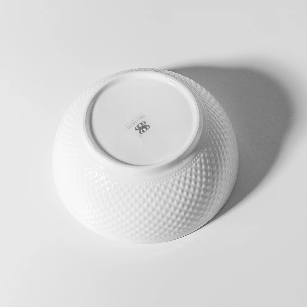 Тонкого фарфора столовая посуда Современная уникальная керамическая миска из тонкостенного фарфора