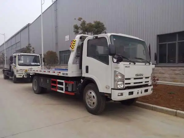 Japan cheap 2Ton/3Ton/4Ton/5Ton 0 degree flatbed road wrecker towing,recovery trucks for sale