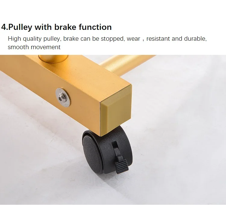 
China Clothes Hangers High Quality Aluminum Retractable Clothesline Hot Sell Cloth Stand Hanger 