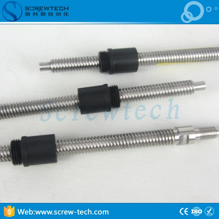 High Precision Trapezoidal Lead Screw Tr10x4 ,Stepper Motor Lead Screw With Trapezoidal Thread