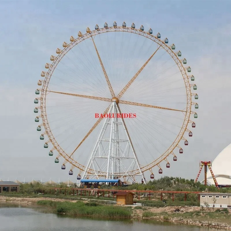 66m cheap kiddle luna park small hot sale big outdoor ferris wheel for sale