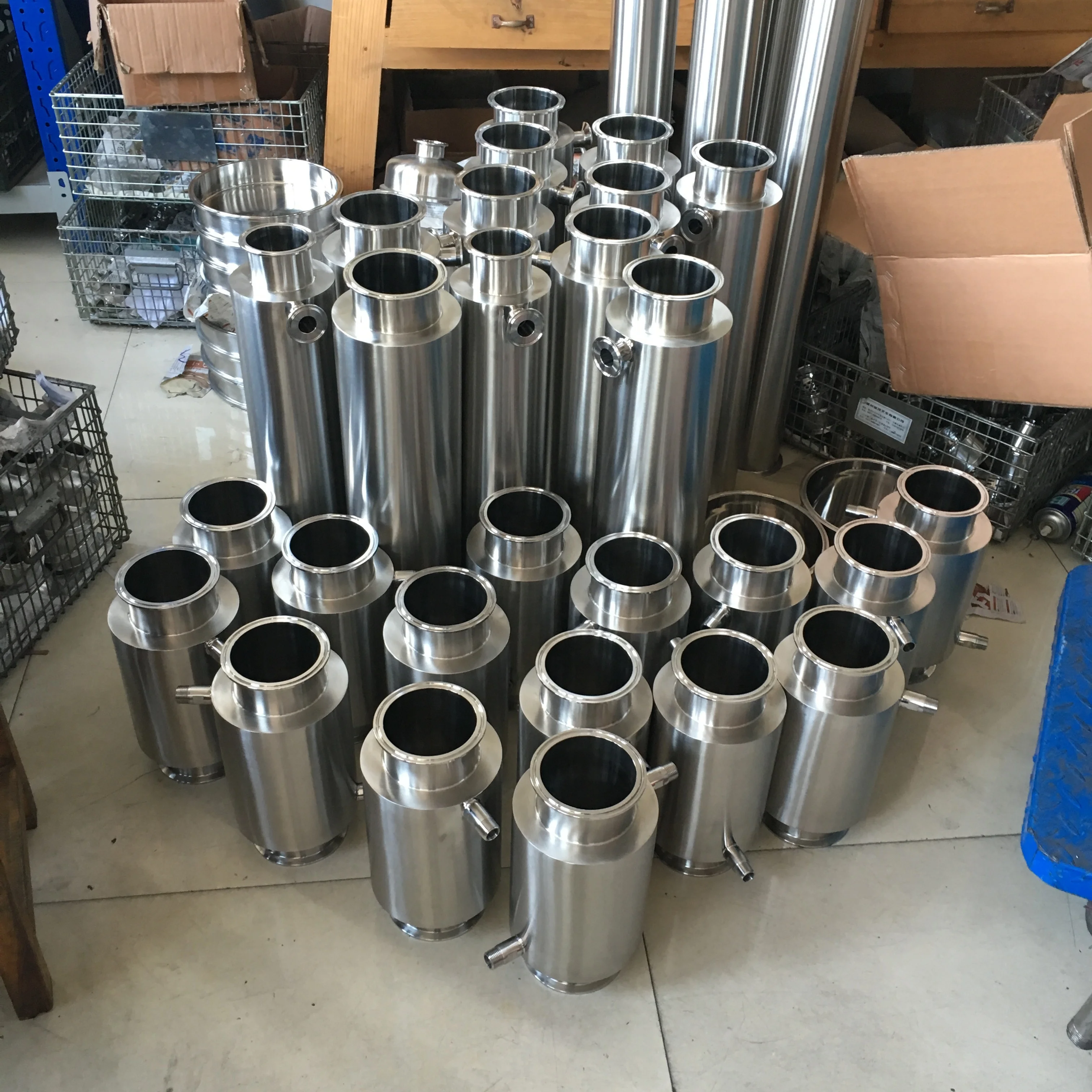 Stainless Steel Double Jacketed Closed Loop Dewax Spools/Columns