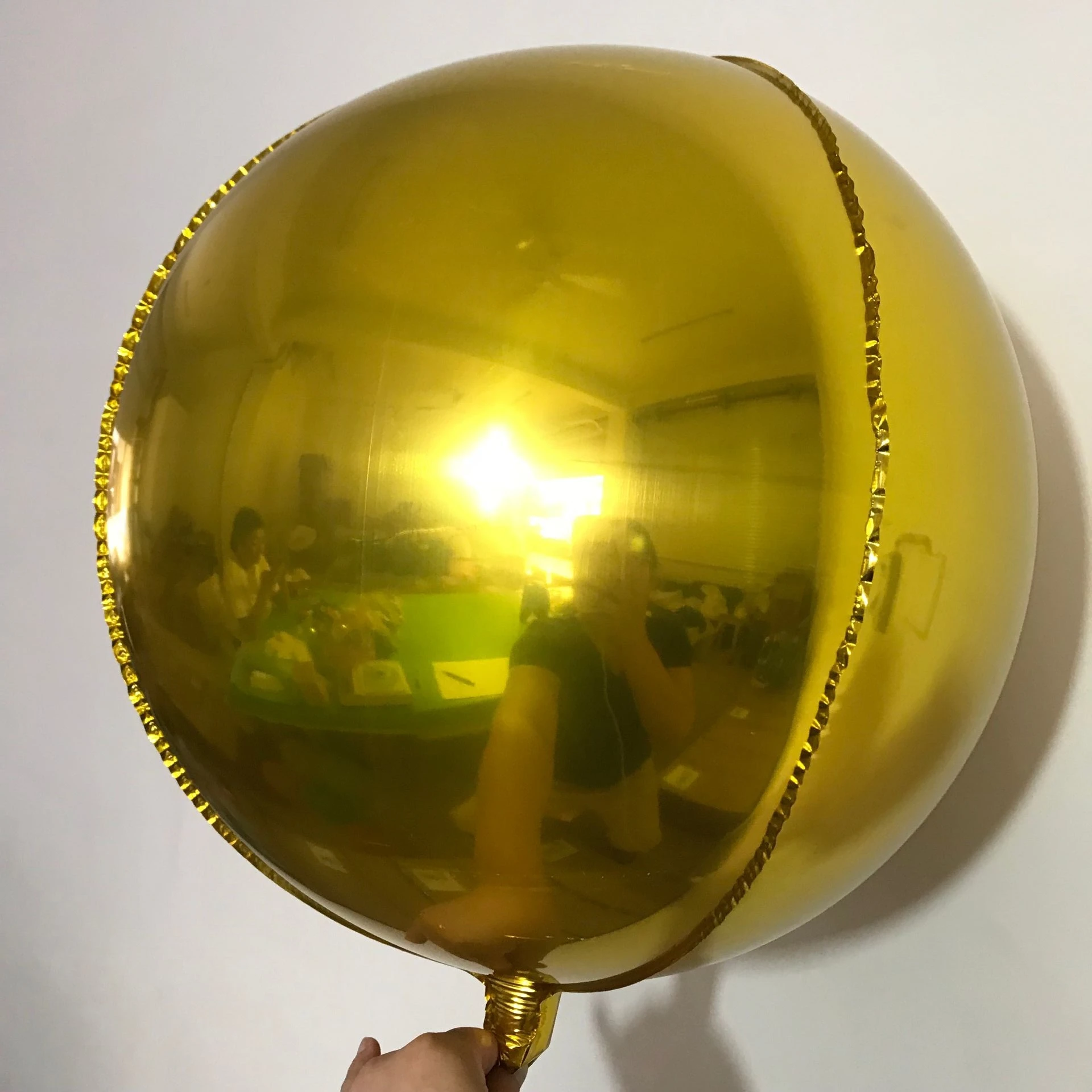 4D Round Shape globos aluminium Foil balloon party decoration