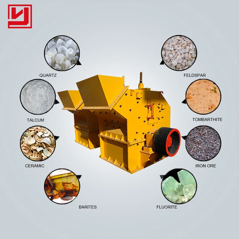 High Quality Best Price Rock Stone Pcx Impact Fine Crusher Breaker Breaking Machine Equipment