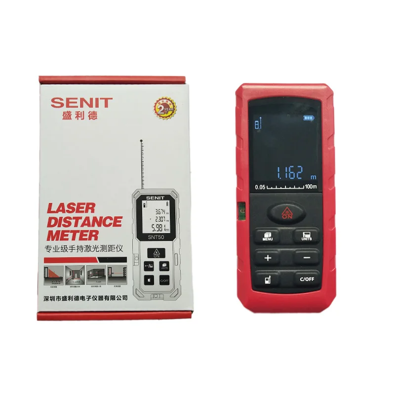 
100m Brand New Portable Measure Volume Area Digital Rangefinder Laser Distance Meter 