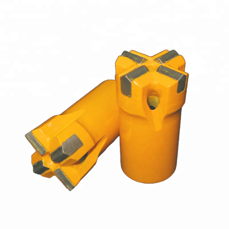 Rock Drilling Tools Tungsten Carbide Jack Hammer Taper Rock Drilling Cross Type Granite Drill Bit For Mining Quarrying