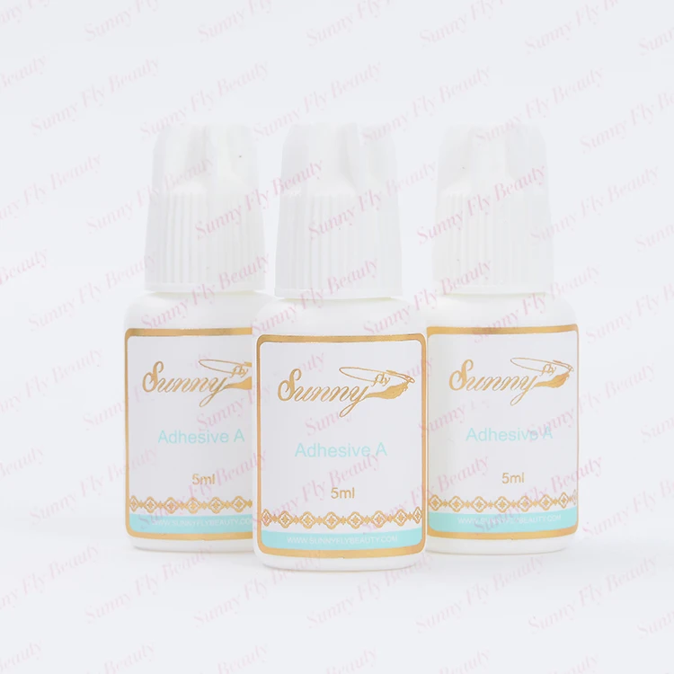 
All kind lady black hot sky cosmetic private label clear korea eyelash glue 