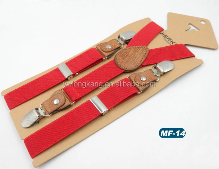 New design high quality kids suspenders personalized suspenders