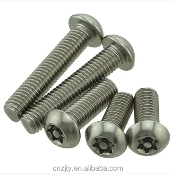 Pan head torx machine screws stainless steel bolts