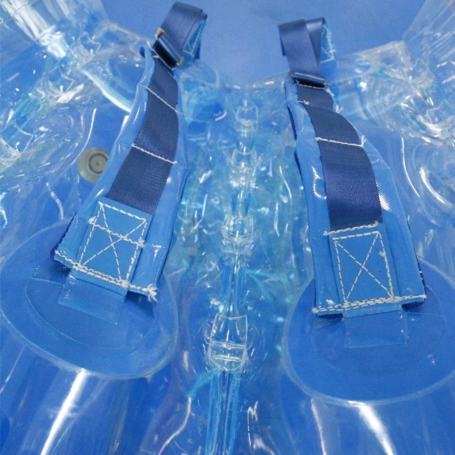 High quality commercial half color TPU inflatable bubble soccer ball bumper ball inflatable human bubble balls for sale