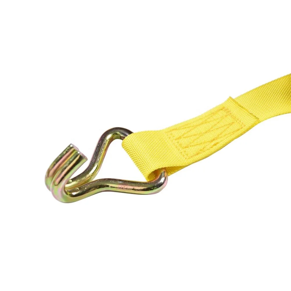 Hot-sell Ratchet Straps J Hooks Flatbed Truck Trailer Tie Down ratchet strap