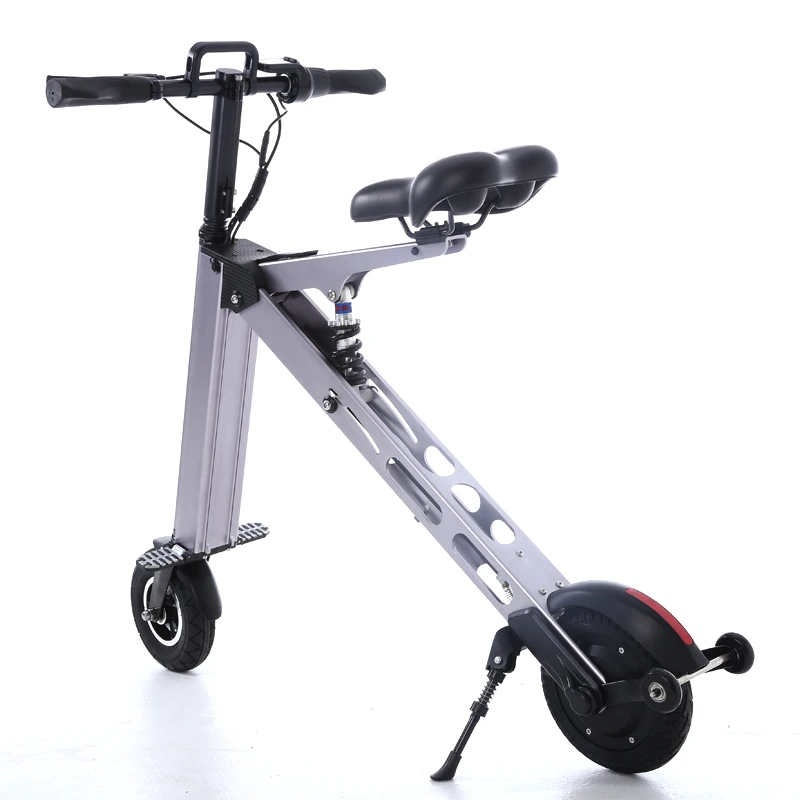 smart folding electric bike three wheel electric scooter for adult and kids outdoor riding