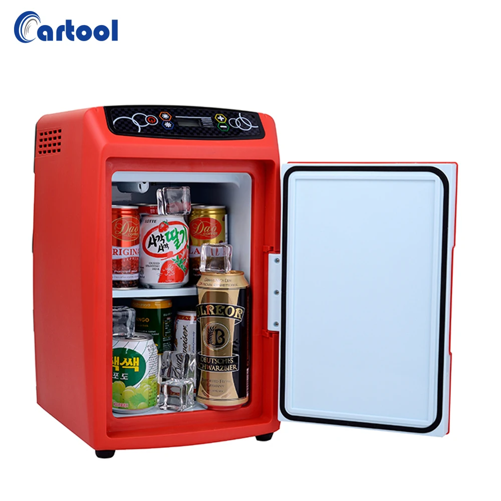 Портативный 12 В автомобильный холодильник мини-кулер Теплее Холодильник