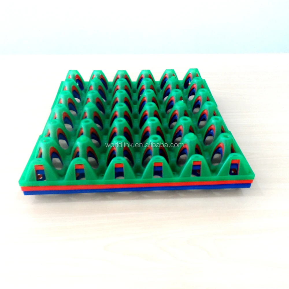 Durable Best Selling Colorful Plastic Egg Tray