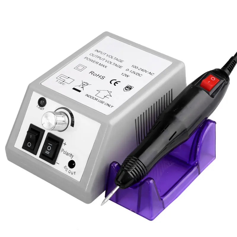 
Risesun Professional Nail Art Salon Pedicure and Manicure Kit Nail Beauty Electric Nail Drill Machine 100-240V 