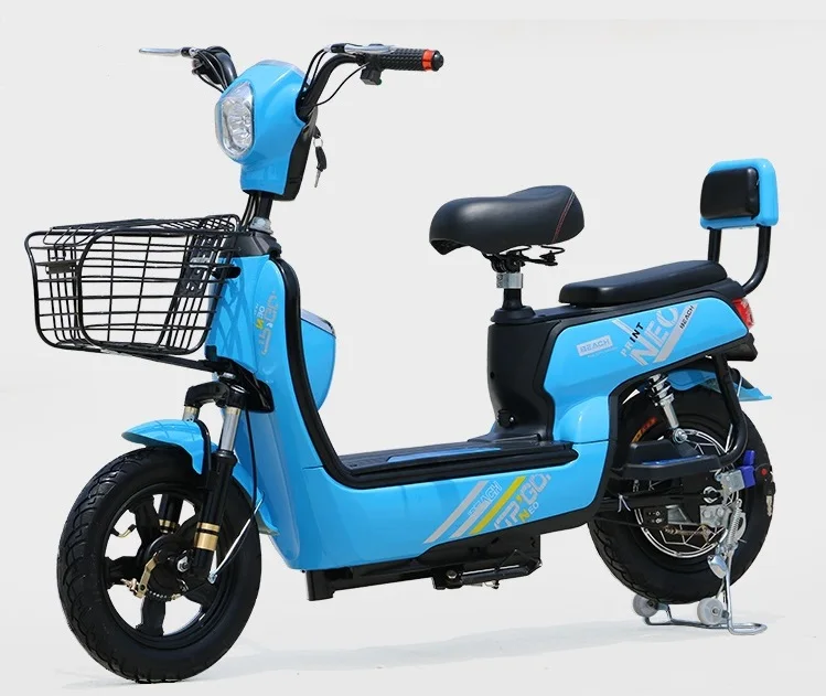 2018 new electric bike 48V lead acid battery 350W model  adult electric scooter Pedal Assist Riding Electric bike