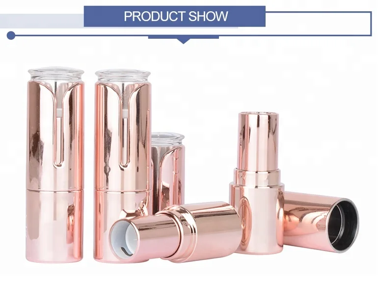 Cosmetic packaging empty container plastic lipstick tube