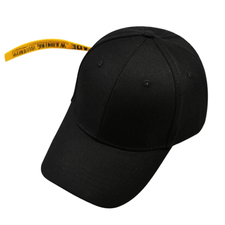 wholesale screen printing polo cap Korea long tail baseball cap for boys girls