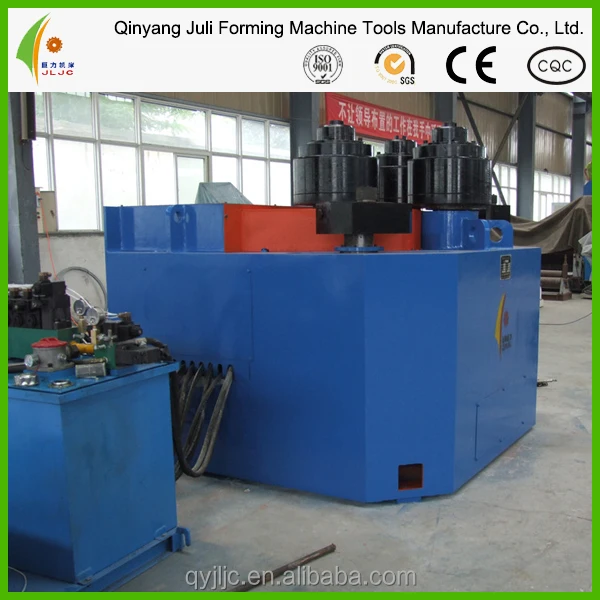 Flange steel bending machine, flat steel bending rolling machine from China