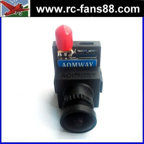 Мини 1/3 CMOS FPV камеры и Aomway микро 200 МВт 32ch 5.8 ГГц видео передатчик