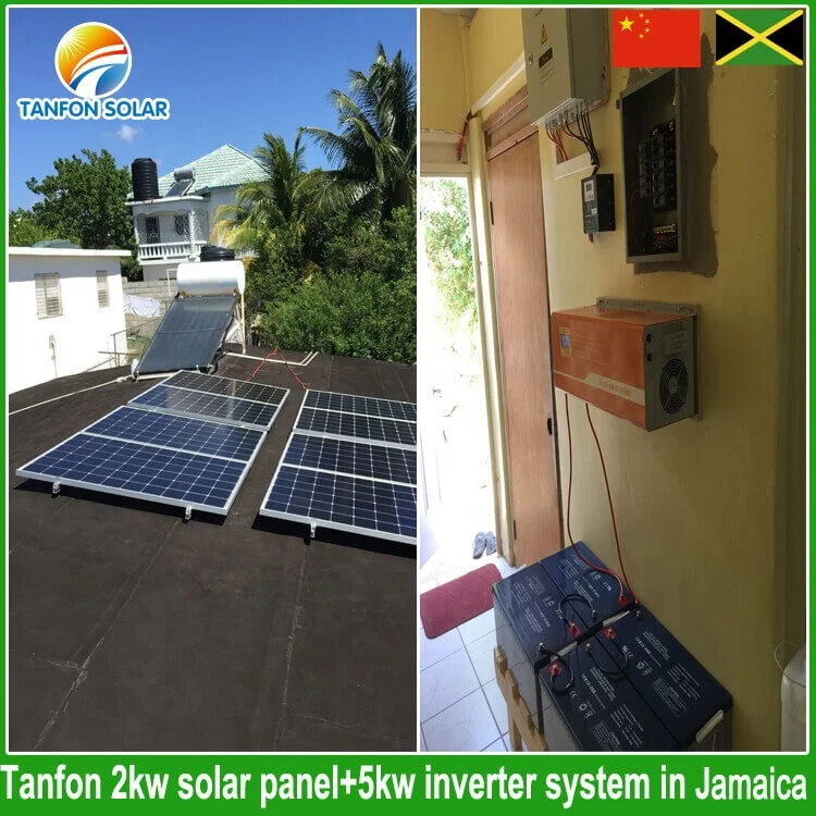 special design kit solar power system panel 5kw 1kw 2kw 3kw 4kw 5kw solar power system home kit(on grid can working in Africa market)