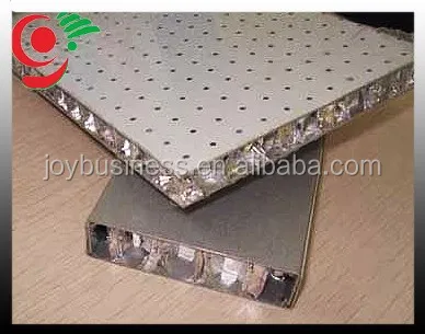 Building construction material aluminium honeycomb panel for fire door