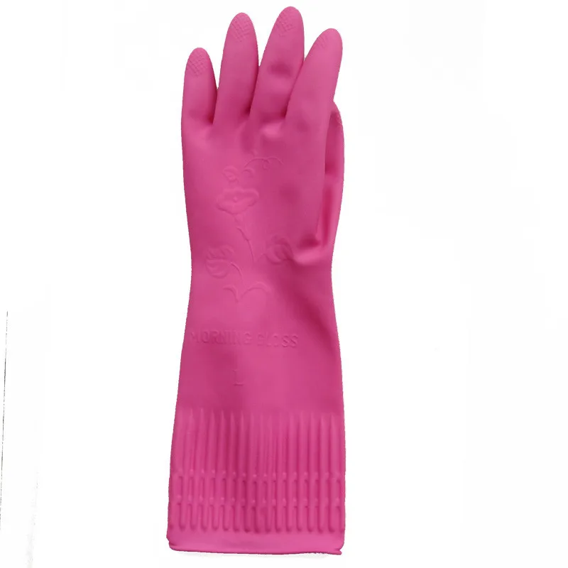 waterproof colorful  household latex gloves for cleaning working