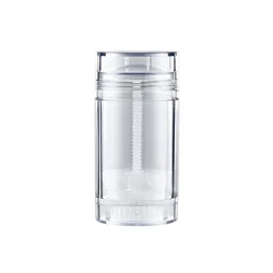 6g 15g 75ml plastic gel empty deodorant stick container 50ml 30ml cosmetic round twist up tubes packaging for deodorant stick